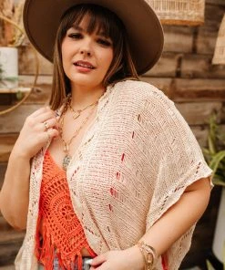 Ave Shops Clothing World Traveler Cardigan In Natural