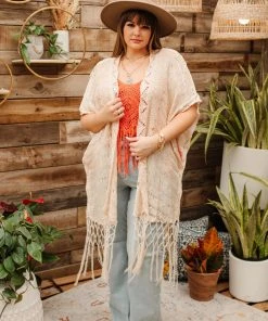 Ave Shops Clothing World Traveler Cardigan In Natural