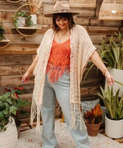 Ave Shops Clothing World Traveler Cardigan In Natural