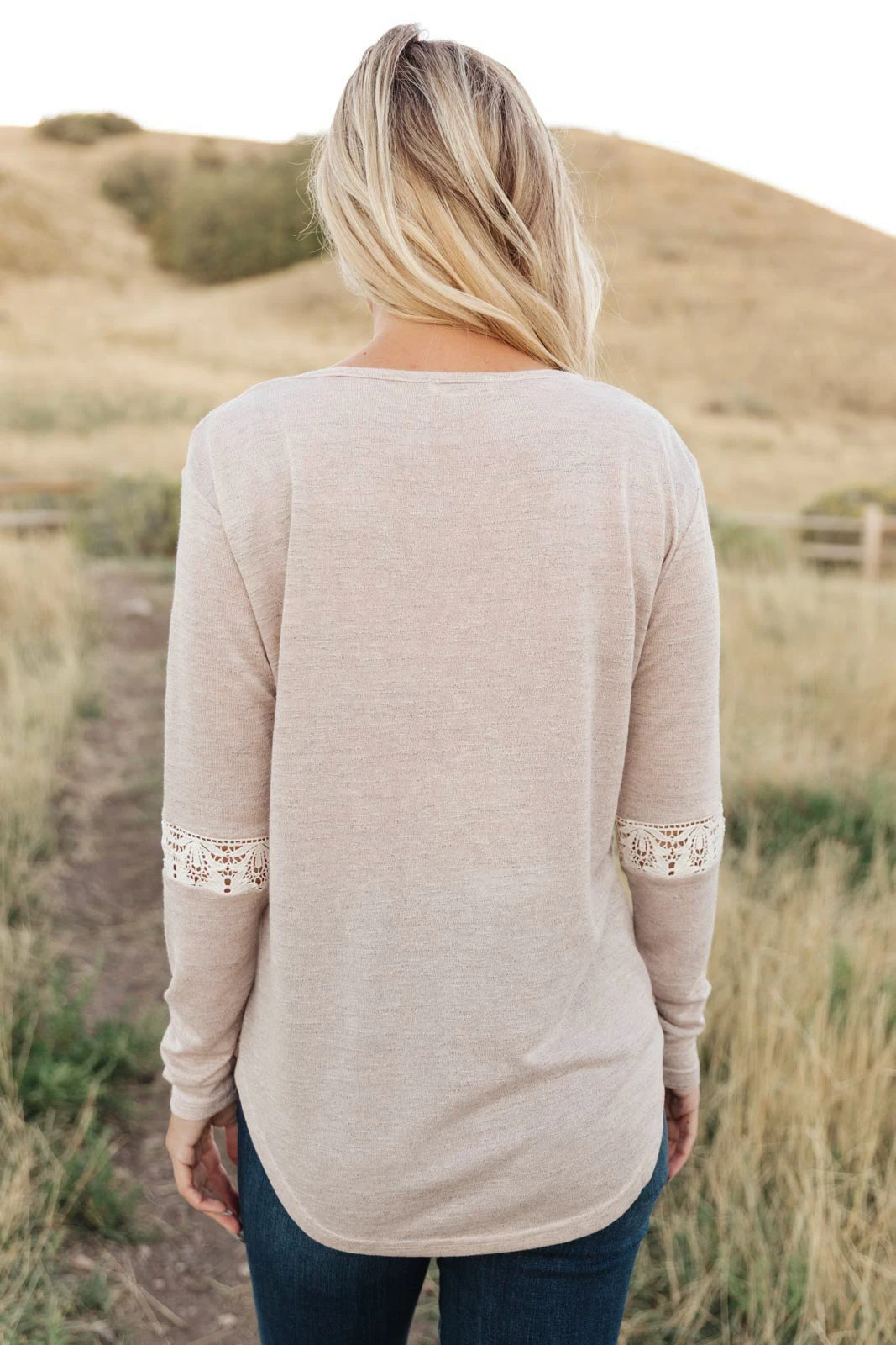 Ave Shops Wrap Me In Lace Top - Elegant Long Sleeve Blouse for Women 15 Ave Shops Clothing Wrap Me In Lace Top