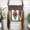 American Darling Handbags & Wallets Wyoming Wonderful Saddle Blanket Fringe Handbag