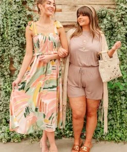 Ave Shops You're In Luck Romper - Stylish Dresses, Rompers & Jumpsuits for Women 36 Ave Shops Dresses, Rompers, Jumpsuits You're In Luck Romper