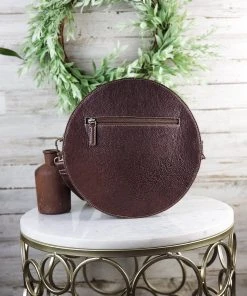 Myra Zig & Zag Cowhide Wallet Crossbody Handbag