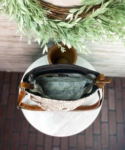 Myra Brown Cowhide Aztec Handbag