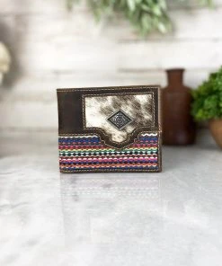 Myra Handbags & Wallets Colorful Cowhide Bi-Fold Wallet