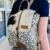 Sixtease Blossomy Cowhide Backpack Handbags & Wallets