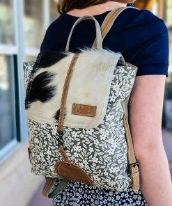 Sixtease Blossomy Cowhide Backpack Handbags & Wallets