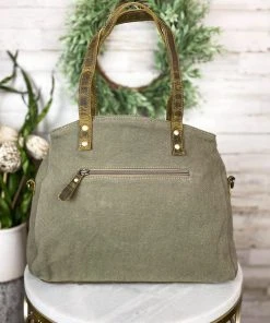 Myra Boho Aztec Neutral Tote Handbag Handbags & Wallets