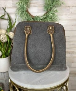 Myra Brown Chevron Tote Handbag Handbags & Wallets