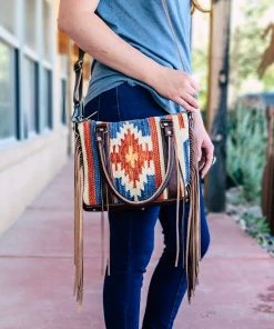 Myra Aztec Rays Concealed Carry Small Tote Handbag for Women - Stylish & Functional 10 Myra Concealed Carry Aztec Rays Small Tote Handbag Handbags & Wallets