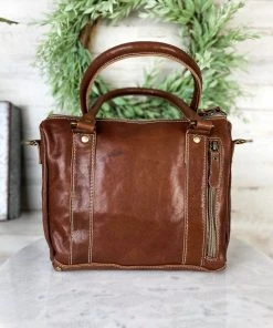 Myra Concealed Carry Vintage Ray Southwestern Small Tote Handbag