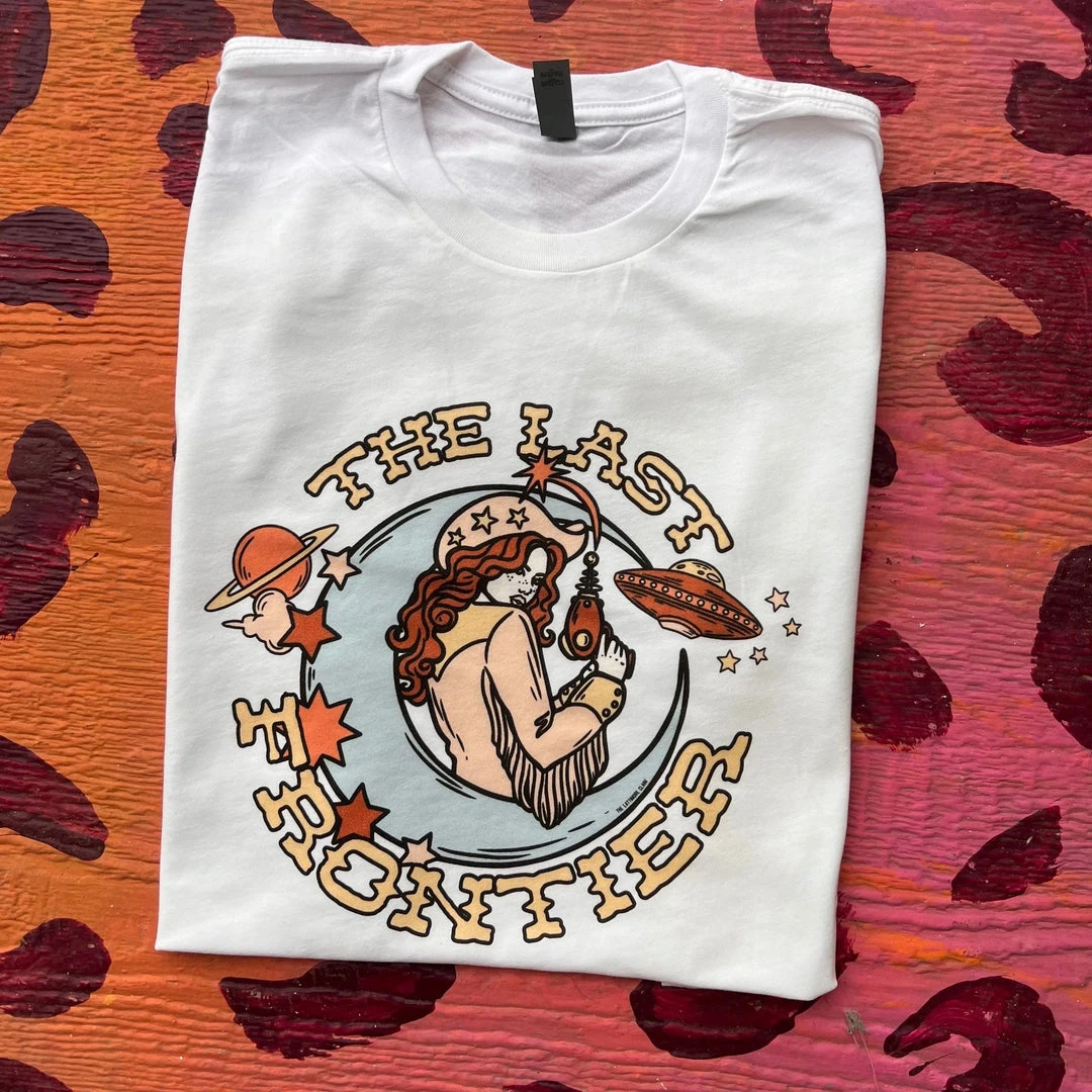 Thelattimoreclaim Featured Graphic Tees - White Last Frontier Tee | Stylish & Comfortable 3 Thelattimoreclaim Featured Graphic Tees White Last Frontier Tee