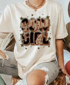 Thelattimoreclaim Cream Cowgirl Tee Featured Graphic Tees