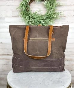 Myra Handbags & Wallets Colorful Aztec & Cowhide Handbag