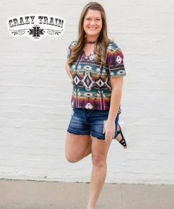 Crazy Train Textline Wild Top