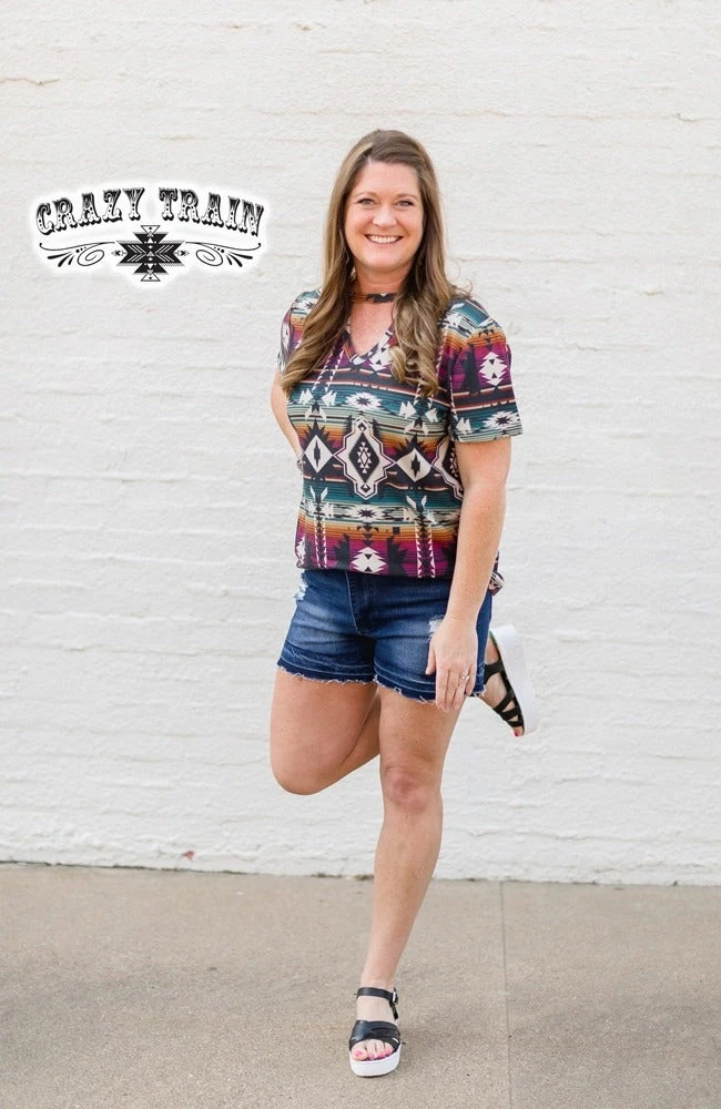 Crazy Train Textline Wild Top - New Arrivals | MEGA SALE 4 Crazy Train Textline Wild Top