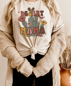 Thelattimoreclaim Cream Desert Mama Tee Featured Graphic Tees