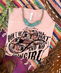 Thelattimoreclaim Featured Graphic Tees Peach Don't Be All Hat Tee