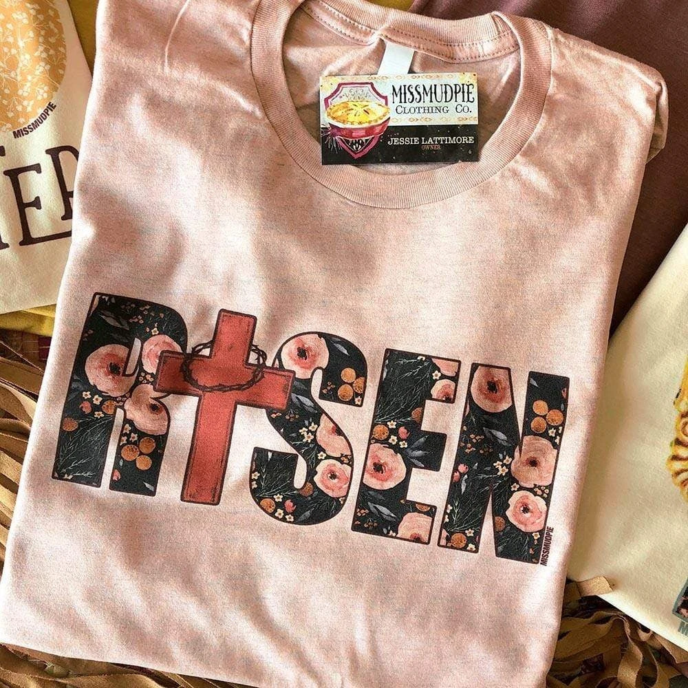 Thelattimoreclaim Risen Floral Graphic Tee - Stylish & Unique Featured Tee for Men & Women 3 Thelattimoreclaim Featured Graphic Tees Risen Floral Tee