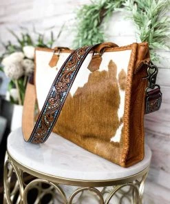 American Darling Floral & Teal Purse Strap