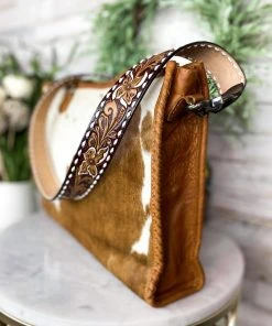 American Darling Floral Buckstitch Purse Strap Handbags & Wallets