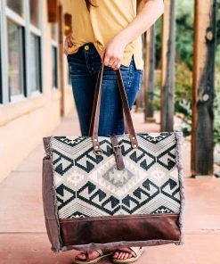 Myra Handbags & Wallets Aztec Weekender Handbag