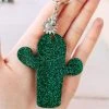 The Cinchy Cowgirl Accessories, Gifts & More Green Cactus Keychain