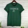 The Cinchy Cowgirl CLEARANCE GRAPHICS CLOSEOUT- Green Farmer AF Short Sleeve Tee