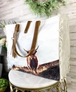 Bbags Handbags & Wallets Highland Cow Weekender Bag