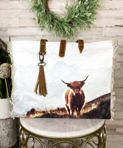 Bbags Handbags & Wallets Highland Cow Weekender Bag