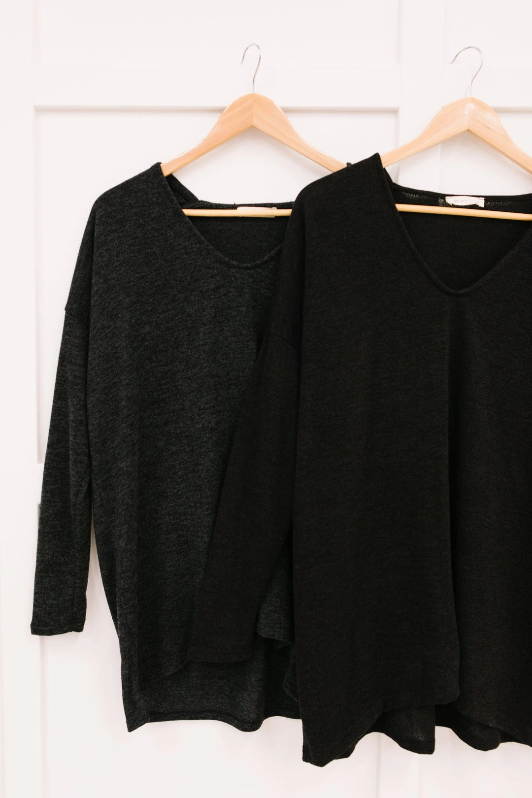 Ave Shops Let It Be Black Long Sleeve Top | Stylish Women's Tops & Blouses 17 Ave Shops Let It Be Top In Black Clothing