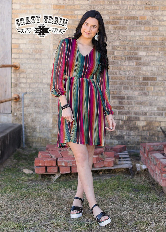 Crazy Train Little Peep Serape Dress | MEGA SALE | Stylish & Comfortable 3 Crazy Train >> MEGA SALE << Little Peep Serape Dress