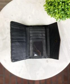 Myra Handbags & Wallets Maggie Mae Tooled Cowhide Wallet