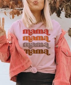 Thelattimoreclaim Featured Graphic Tees Peach Mama Retro Tee