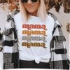 Thelattimoreclaim White Mama Retro Tee