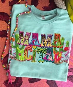 Thelattimoreclaim Mint Mamacita Tee