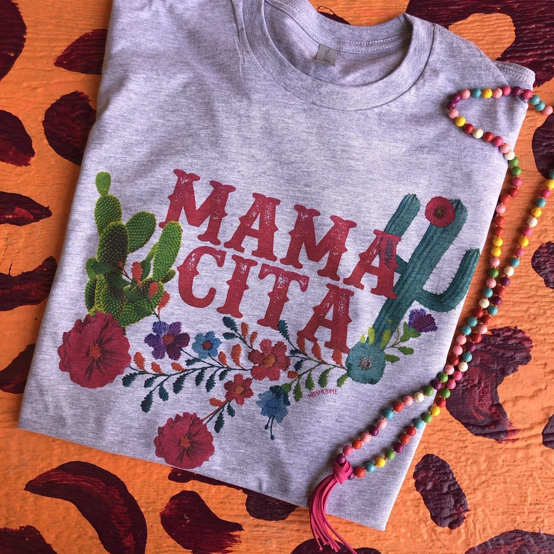 Thelattimoreclaim Mamacita Cactus Graphic Tee - Trendy Women's Featured Graphic T-Shirt 3 Thelattimoreclaim Mamacita Cactus Graphic Tee Featured Graphic Tees
