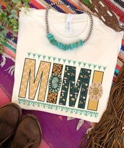 Thelattimoreclaim Cream Mimi Tee