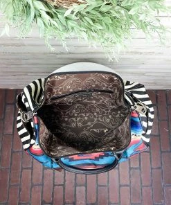 Montana West Multi Color Aztec Weekender Bag Handbags & Wallets