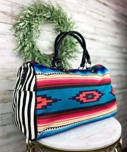Montana West Multi Color Aztec Weekender Bag Handbags & Wallets