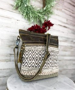 Myra Neutral Aztec Handbag Handbags & Wallets