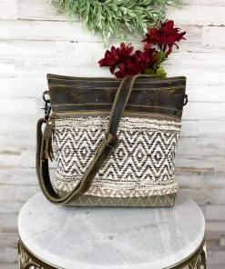 Myra Neutral Aztec Handbag Handbags & Wallets