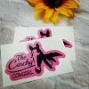 The Cinchy Cowgirl Pink Logo Stickers- 2 Pack Accessories, Gifts & More