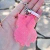 The Cinchy Cowgirl Pink Owl Glitter Keychain Accessories, Gifts & More