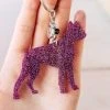 The Cinchy Cowgirl Purple Boxer Keychain Accessories, Gifts & More