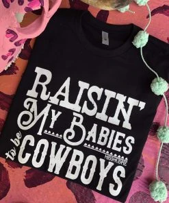 Thelattimoreclaim Featured Graphic Tees Black Raisin' My Babies Tee