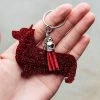 The Cinchy Cowgirl Resin Keychains - Red Corgi Keychain, Unique Gift for Dog Lovers 2 The Cinchy Cowgirl Resin Keychains Red Corgi Keychain