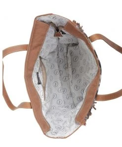 Myra Soakin' Up Sunflowers Tote Cowhide Handbag