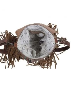 Myra Handbags & Wallets Concealed Carry Rocky Aztec Fringe Crossbody Handbag