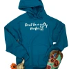 The Cinchy Cowgirl Clothing Teal Salty Heifer Hoodie